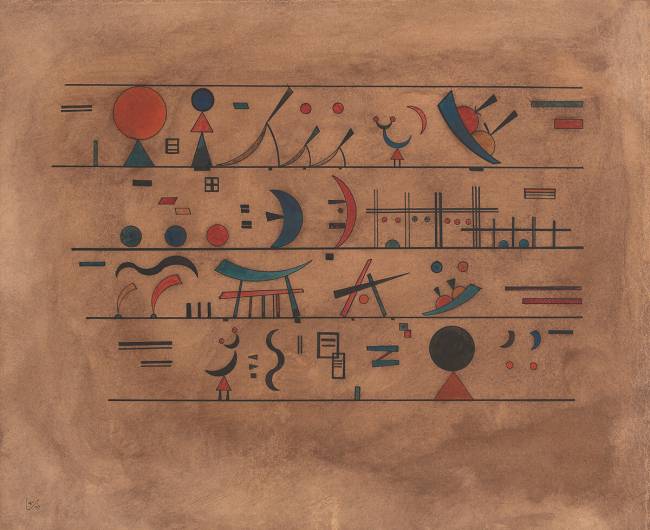 Lines of signs Wassily Kandinsky