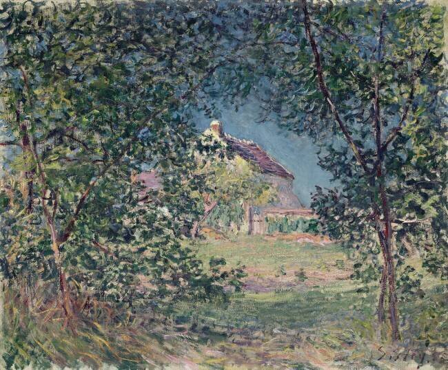Lisière de forêt au printemps Alfred Sisley