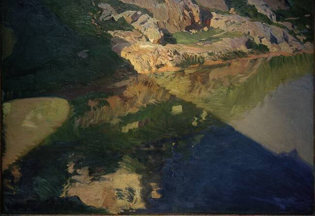 L’ombre du pont d’Alcántara Joaquin Sorolla y Bastida