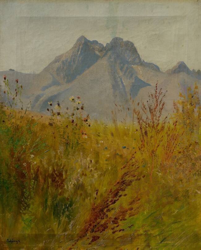 Lomnický Peak Laszlo Mednyanszky