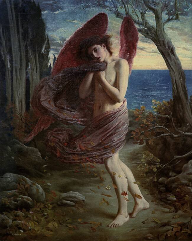 Love in Autumn Simeon Solomon