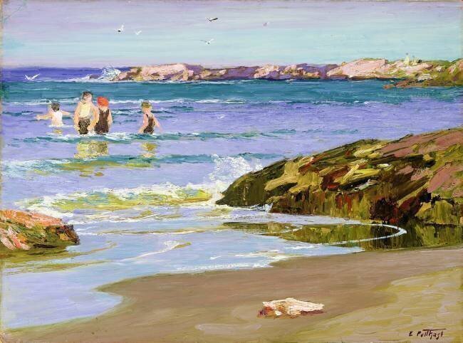 Low Tide Edward Henry Potthast