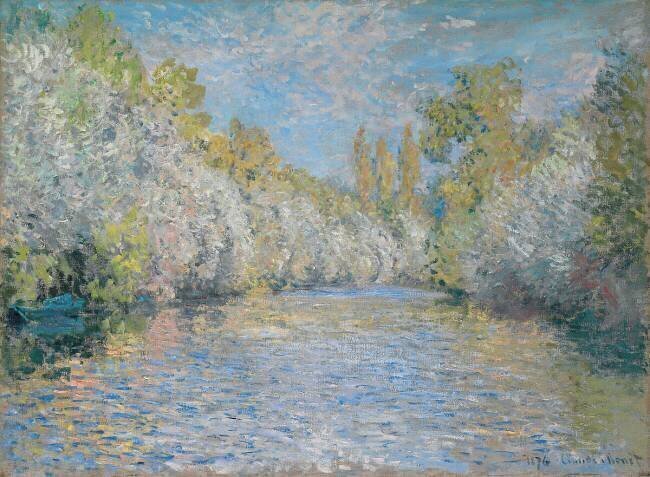 L'Yerres Near Montgeron Claude Monet