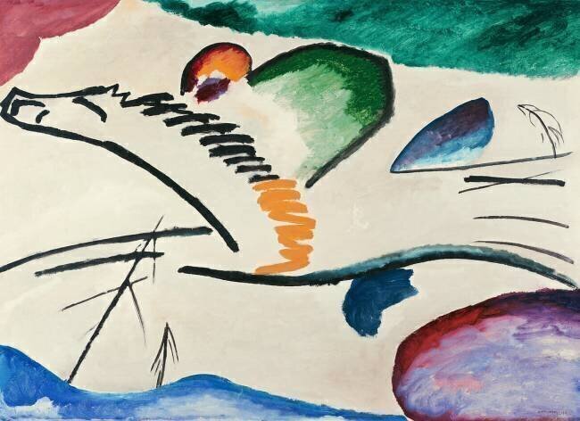 Lyrical Wassily Kandinsky