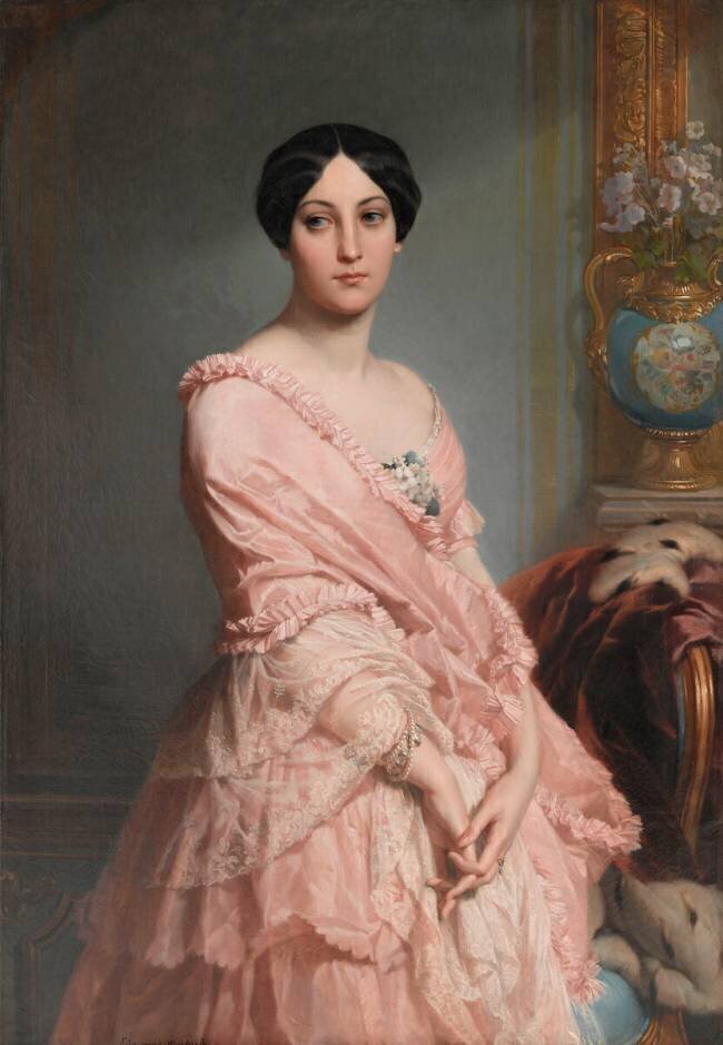 Madame F... Edouard-Louis Dubufe