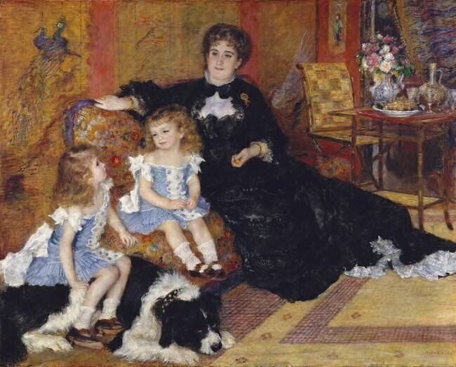 Madame Georges Charpentier and her Children Auguste Renoir