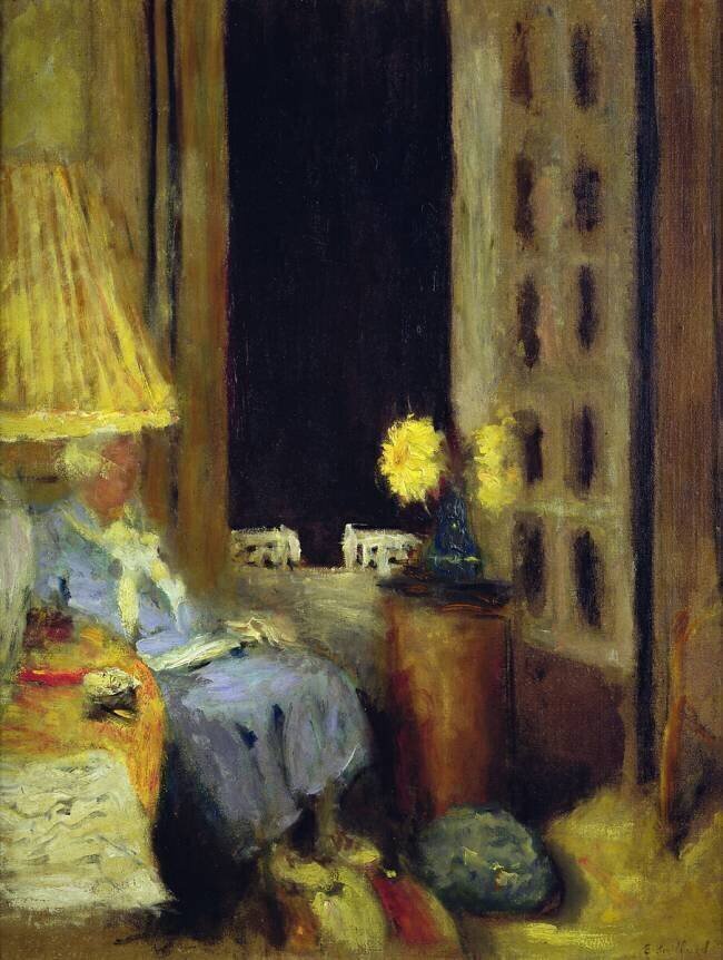 Madame Hessel in her Sitting Room Edouard Vuillard