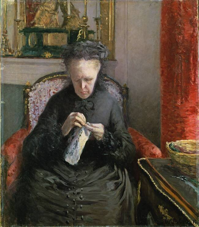 Madame Martial Caillebotte Gustave Caillebotte