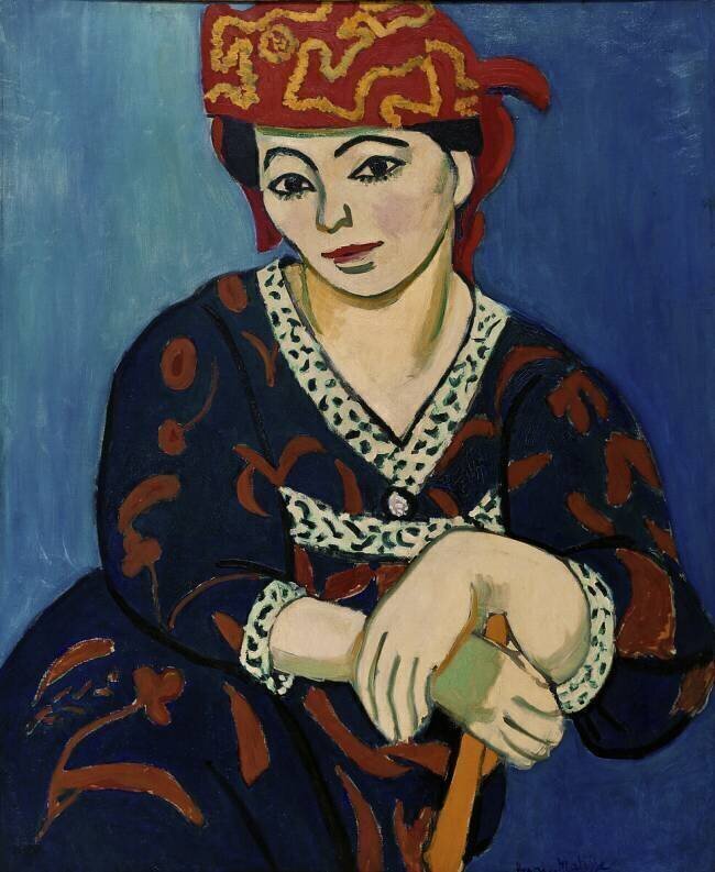 Madame Matisse, Red Madras Henri Matisse