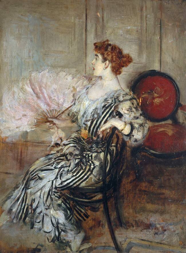 Madame Torri, danseuse à l'Opéra Giovanni Boldini