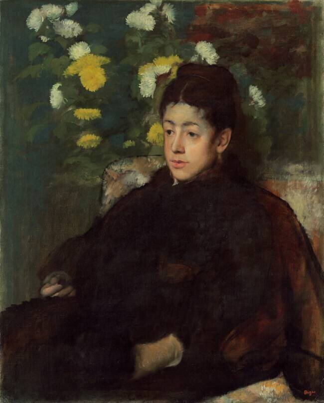Mademoiselle Malo Edgar Degas