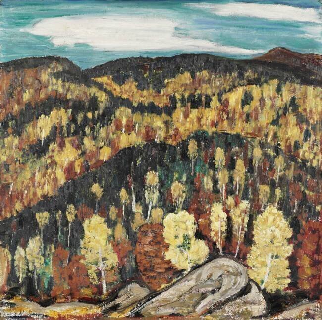 Maine Landscape Marsden Hartley