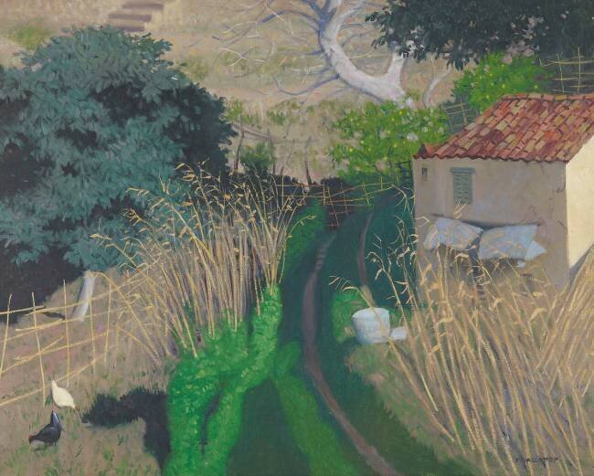 Maison et roseaux Félix Vallotton