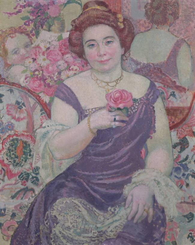 Marthe with a Rose Maurice Denis