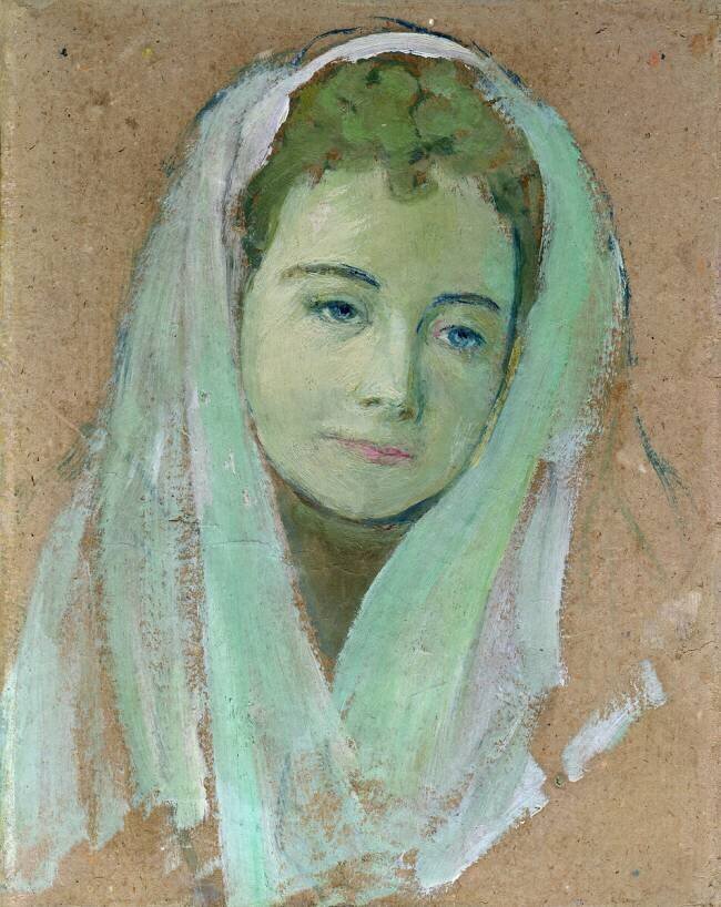Marthe with a White Veil Maurice Denis