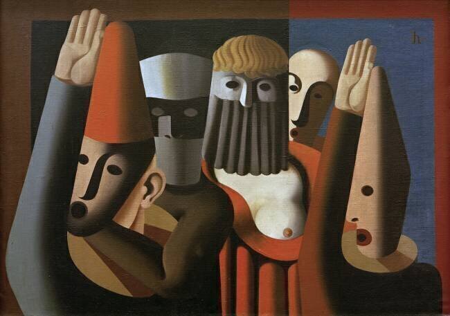 Masques Heinrich Hoerle