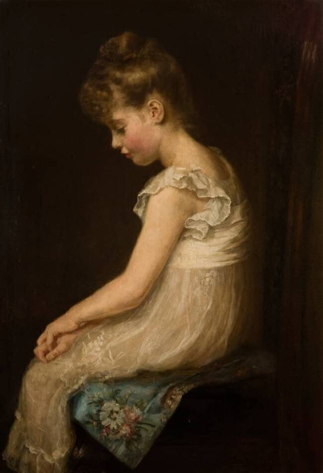 Meditation John Everett Millais