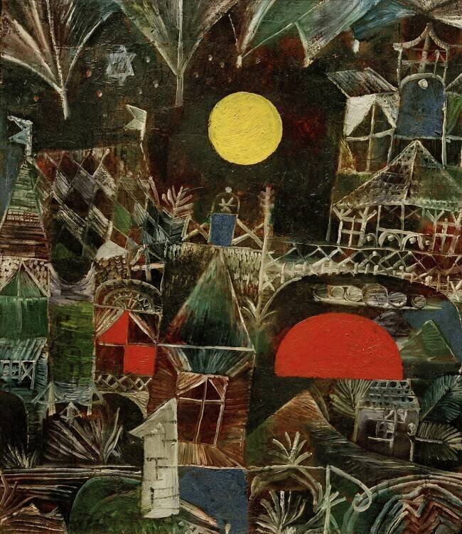 Moonrise - Sunset Paul Klee