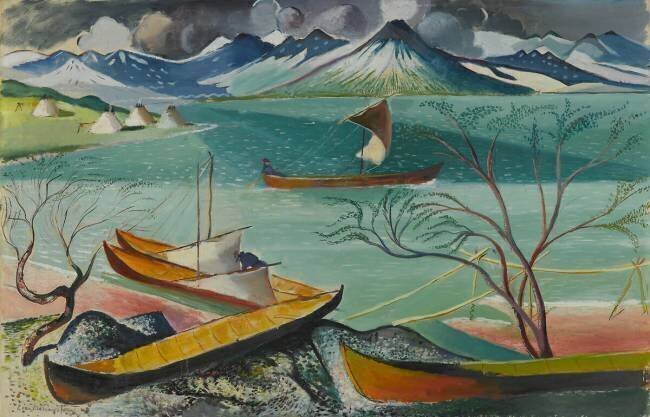 Morning on the sea Leander Engstrom