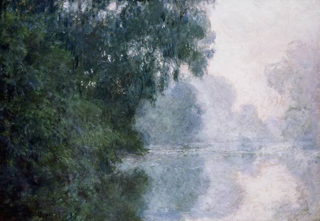 Morning on the Seine Claude Monet