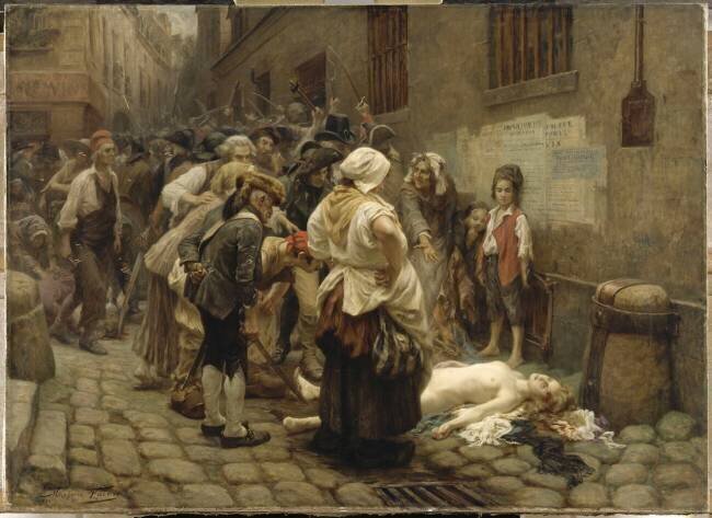 Mort de la princesse de Lamballe Léon-Maxime Faivre