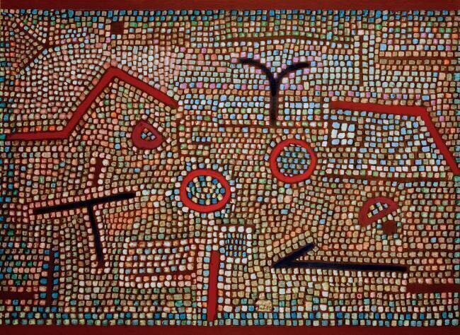 Mosaic from Prhun Paul Klee