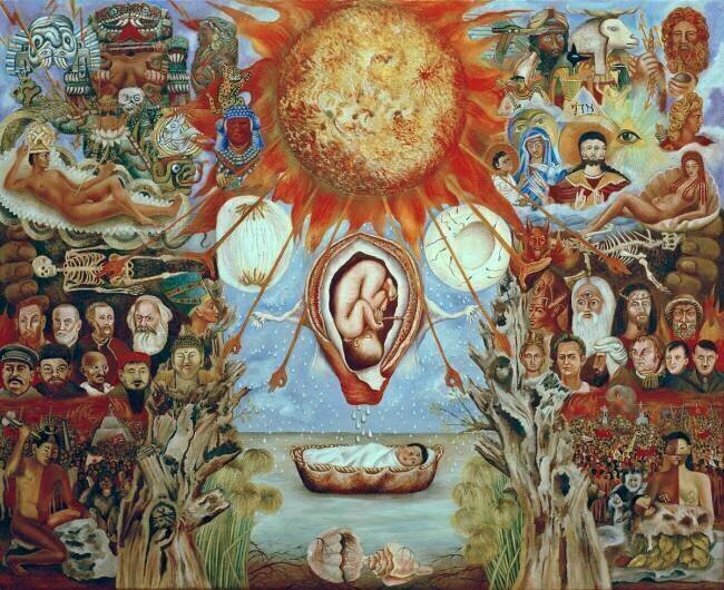 Moses or the nucleus of Creation Frida Kahlo