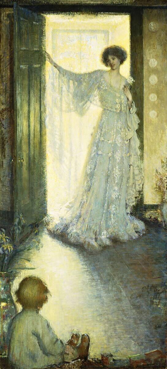 Mother and Child Philip Leslie Hale