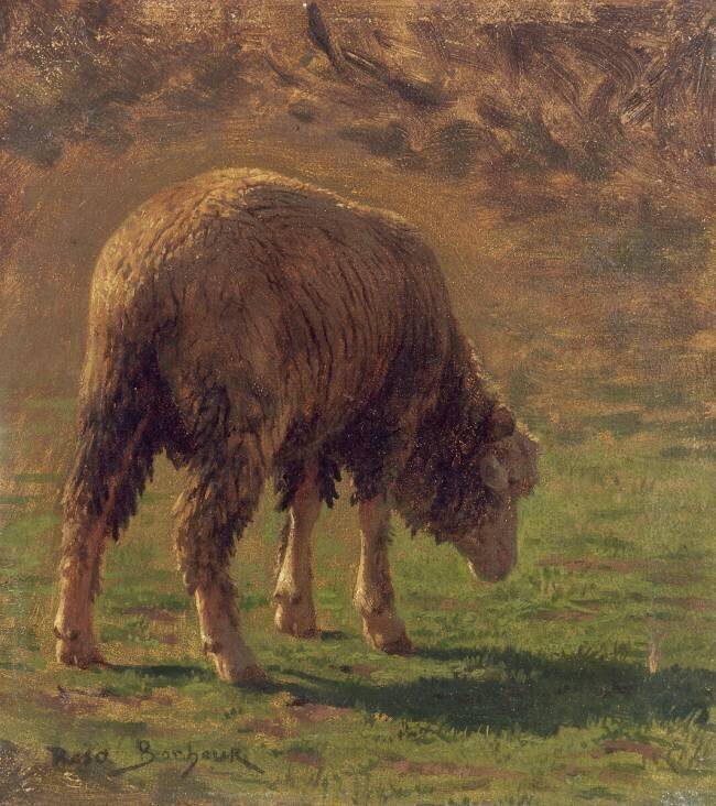 Mouton paissant Rosa Bonheur