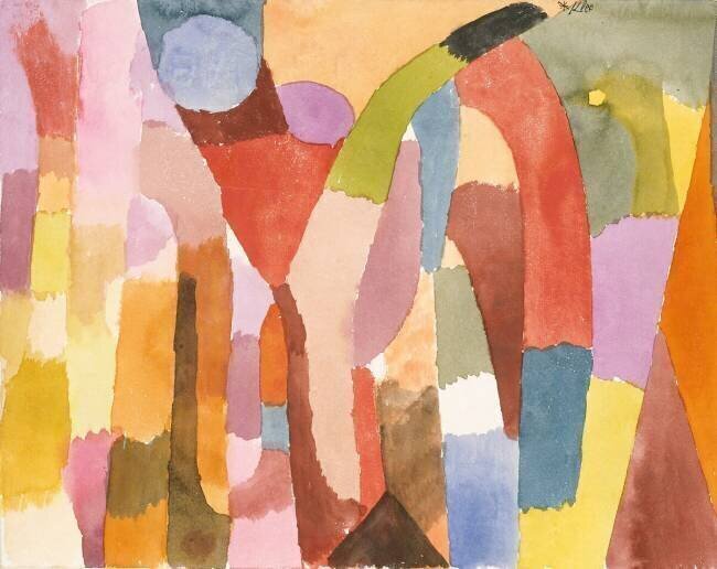 Movement of Vaulted Chambers Paul Klee