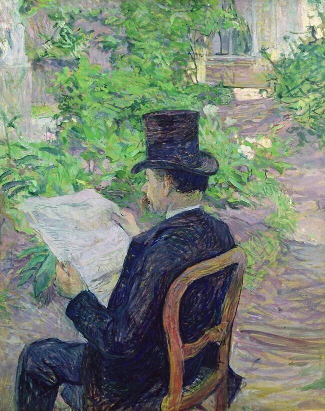 Mr. Desire Dihau (1833-1899) Henri de Toulouse-Lautrec