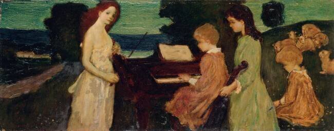 Music Arthur Bowen Davies