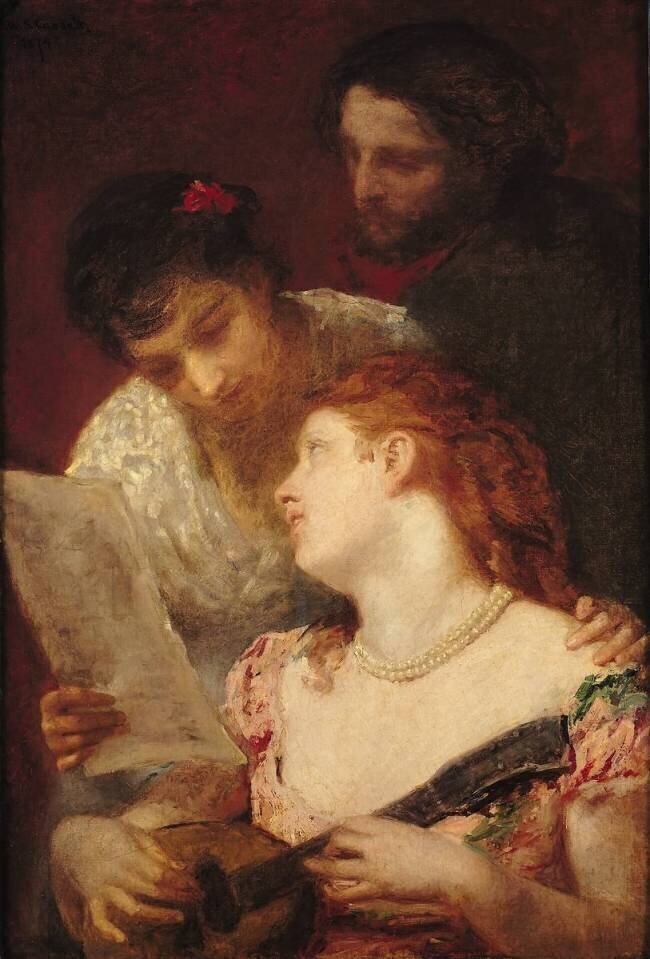 Musical Party Mary Cassatt