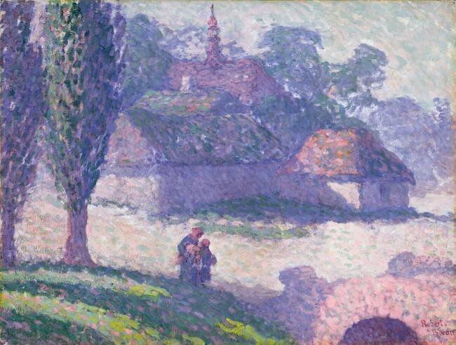 Mydlow Village Robert Polhill Bevan