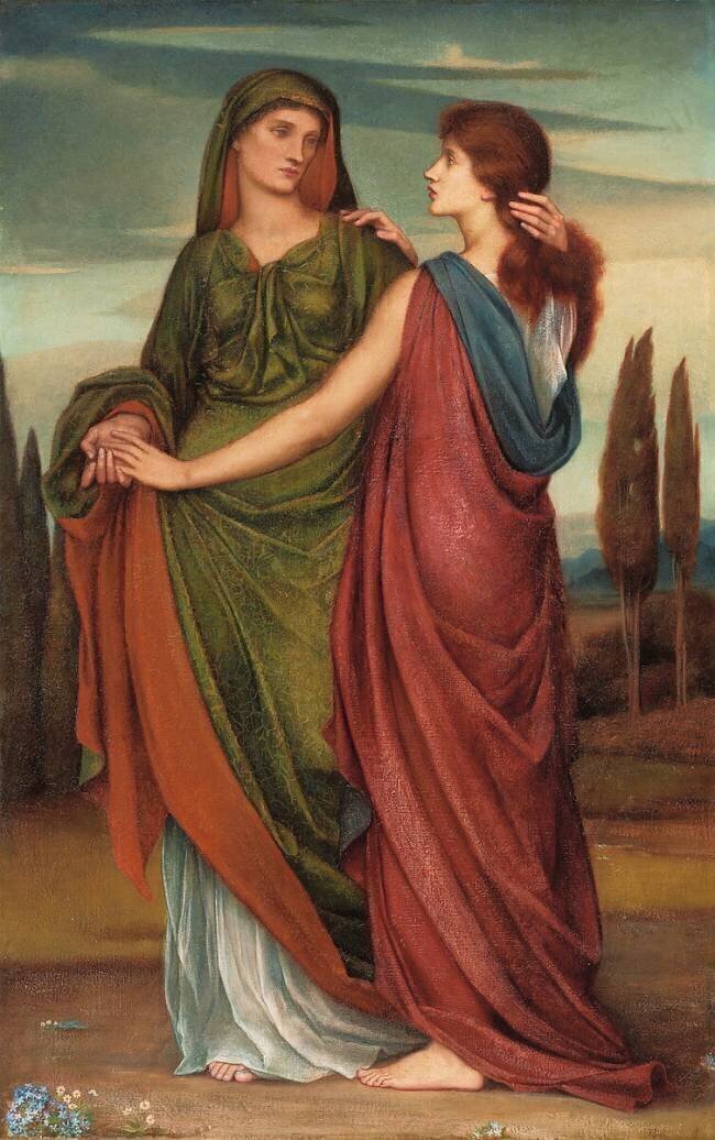 Naomi and Ruth Evelyn de Morgan