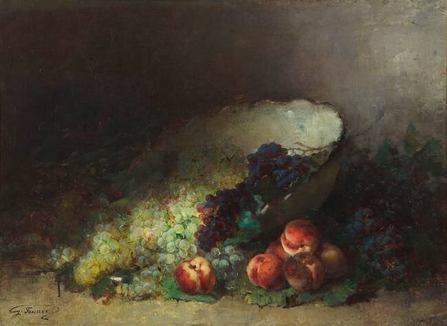 Nature morte aux fruits Guillaume Fouace