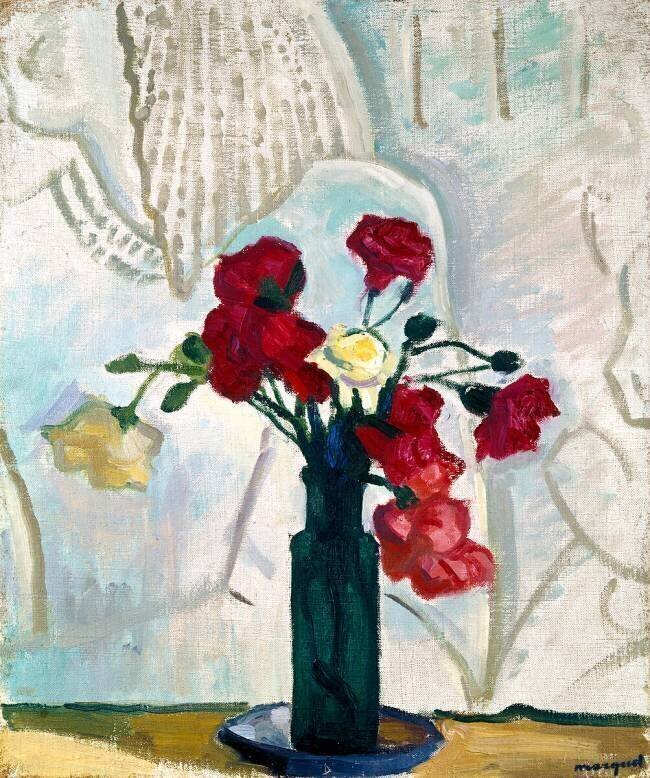 Nature morte aux oeillets Albert Marquet
