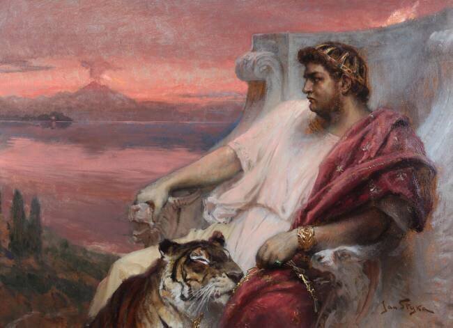 Nero at Baiae Jan Styka