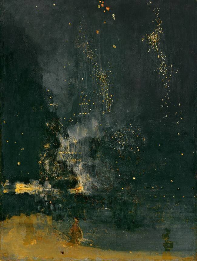 Nocturne in Black and Gold James Abbott McNeill Whistler