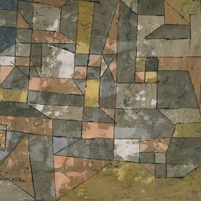 North German City Paul Klee