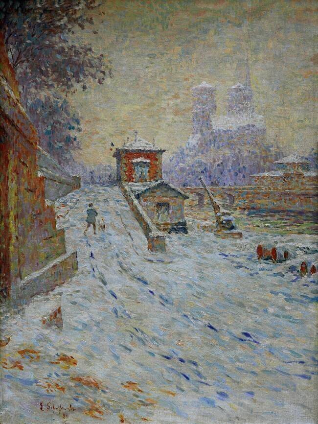 Notre-Dame de Paris Emile Schuffenecker