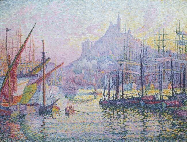 Notre-Dame-de-la-Garde, La Bonne-Mère, Marseille Paul Signac