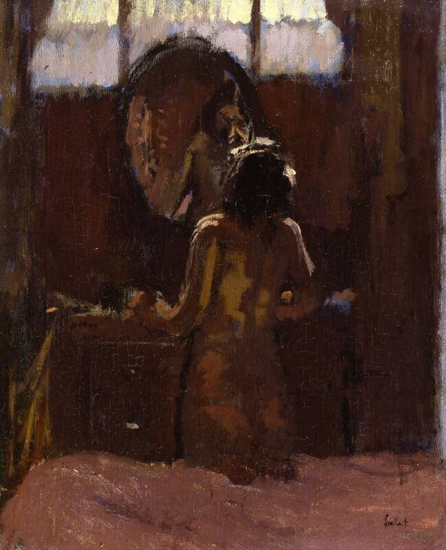 Nude Before a Mirror Walter Richard Sickert