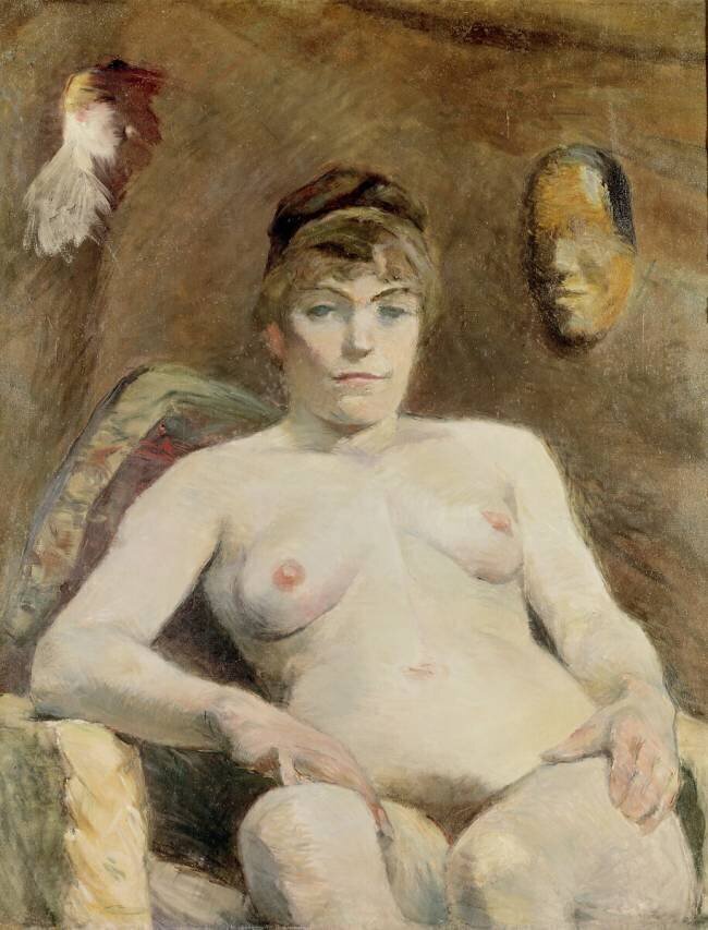 Nude Woman Henri de Toulouse-Lautrec