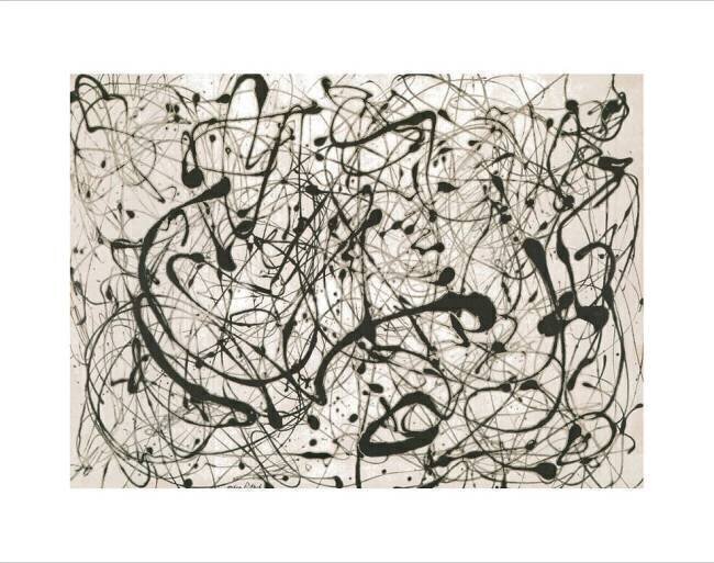 Number 14: Gray Jackson Pollock