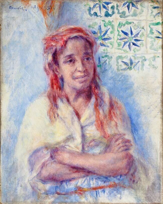 Old Arab Woman Auguste Renoir