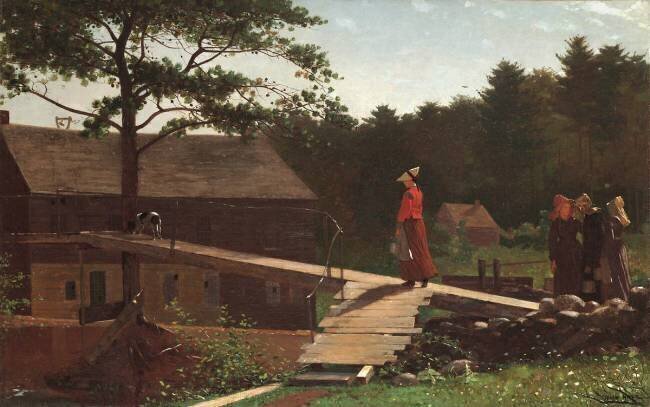 Old Mill Winslow Homer