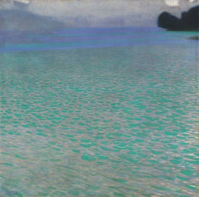 On Lake Attersee Gustav Klimt