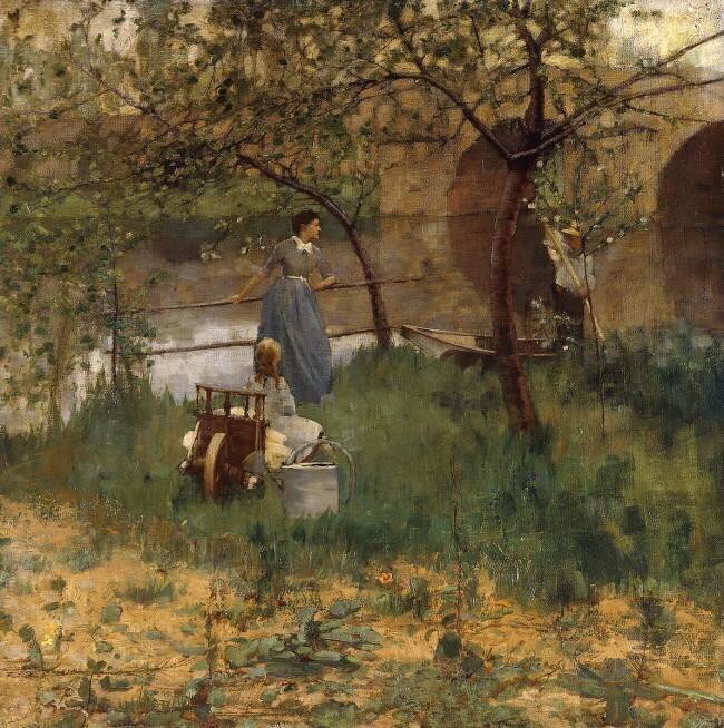 On the Loing John Lavery