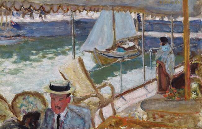 On the Yacht Pierre Bonnard